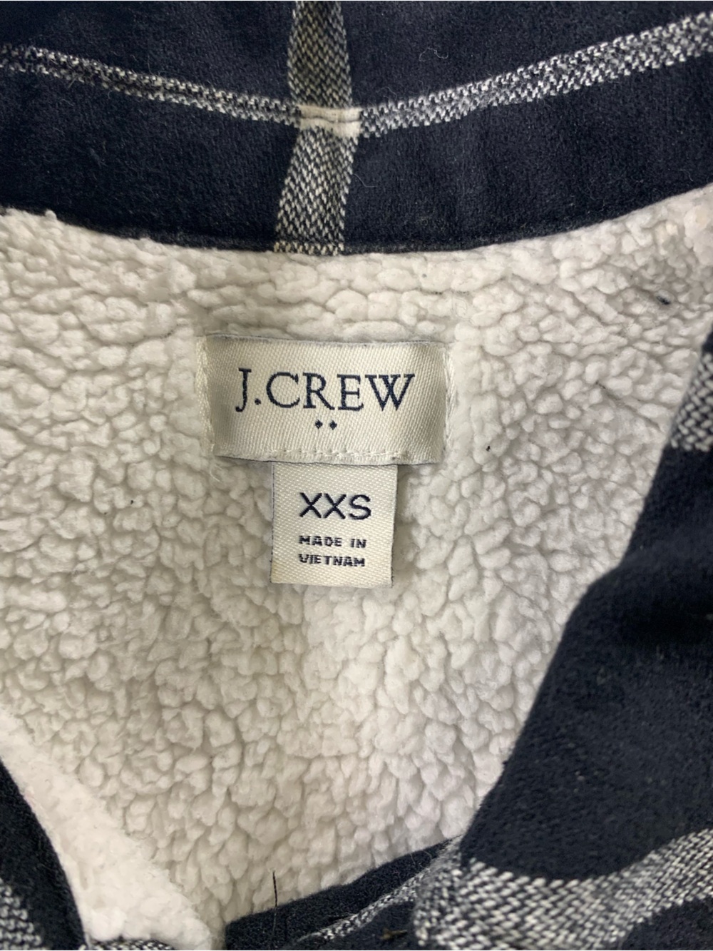 Pre loved J.CREW coat unisex size XXS - Picture 5 of 6